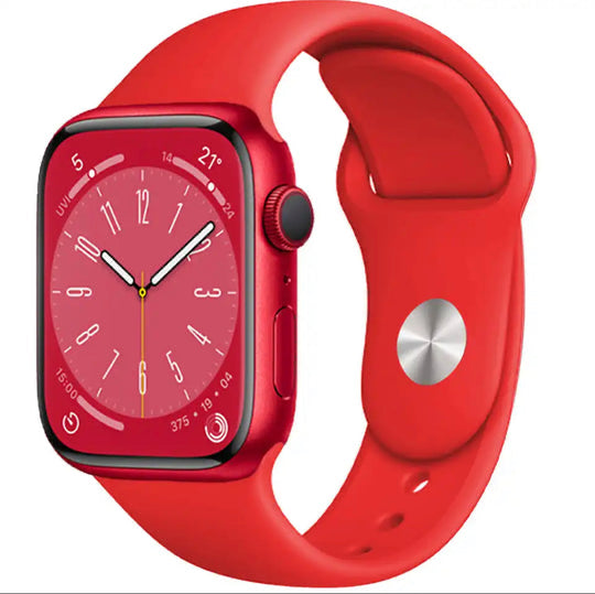 Silicone Strap For Apple Watch Series 8 7 6 5 4 3 SE