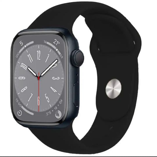 Silicone Strap For Apple Watch Series 8 7 6 5 4 3 SE