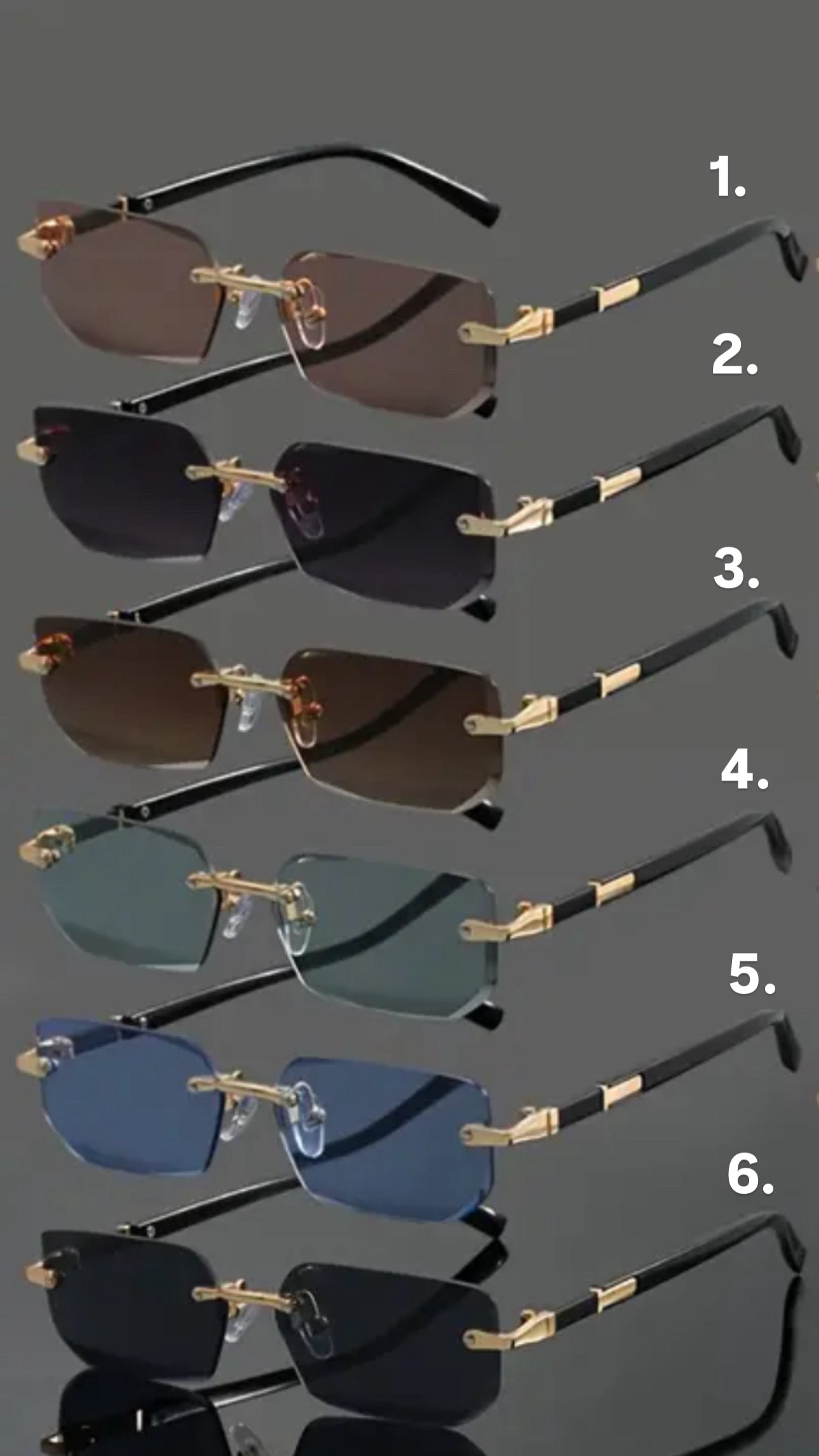 Men's and Women's Retro Classic Trendy Fashion Glasses