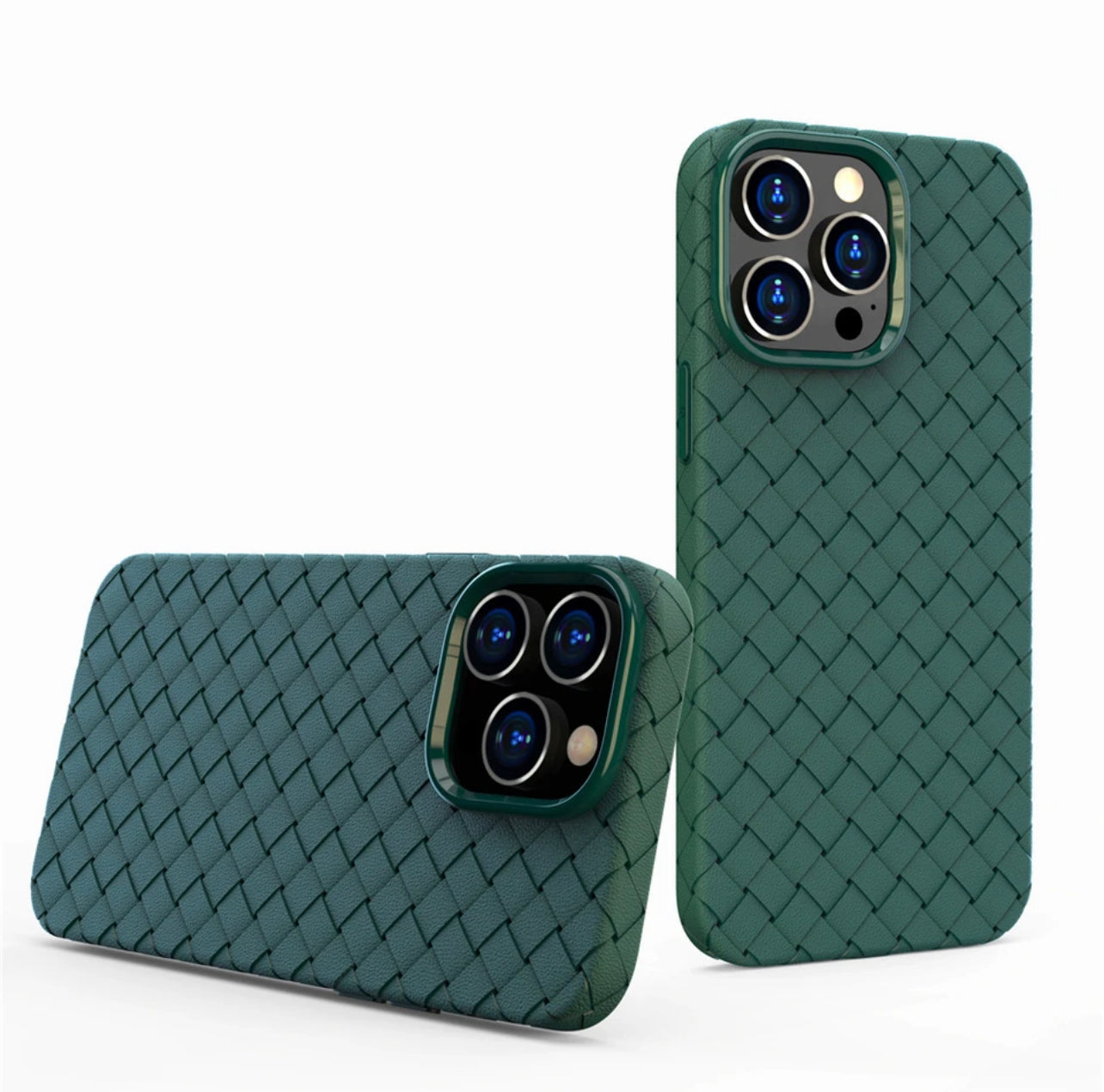 Designing Phone Case, TPU Material Ultra Thin Soft Phone case (Color : Green, Size : IPhone 12Pro)