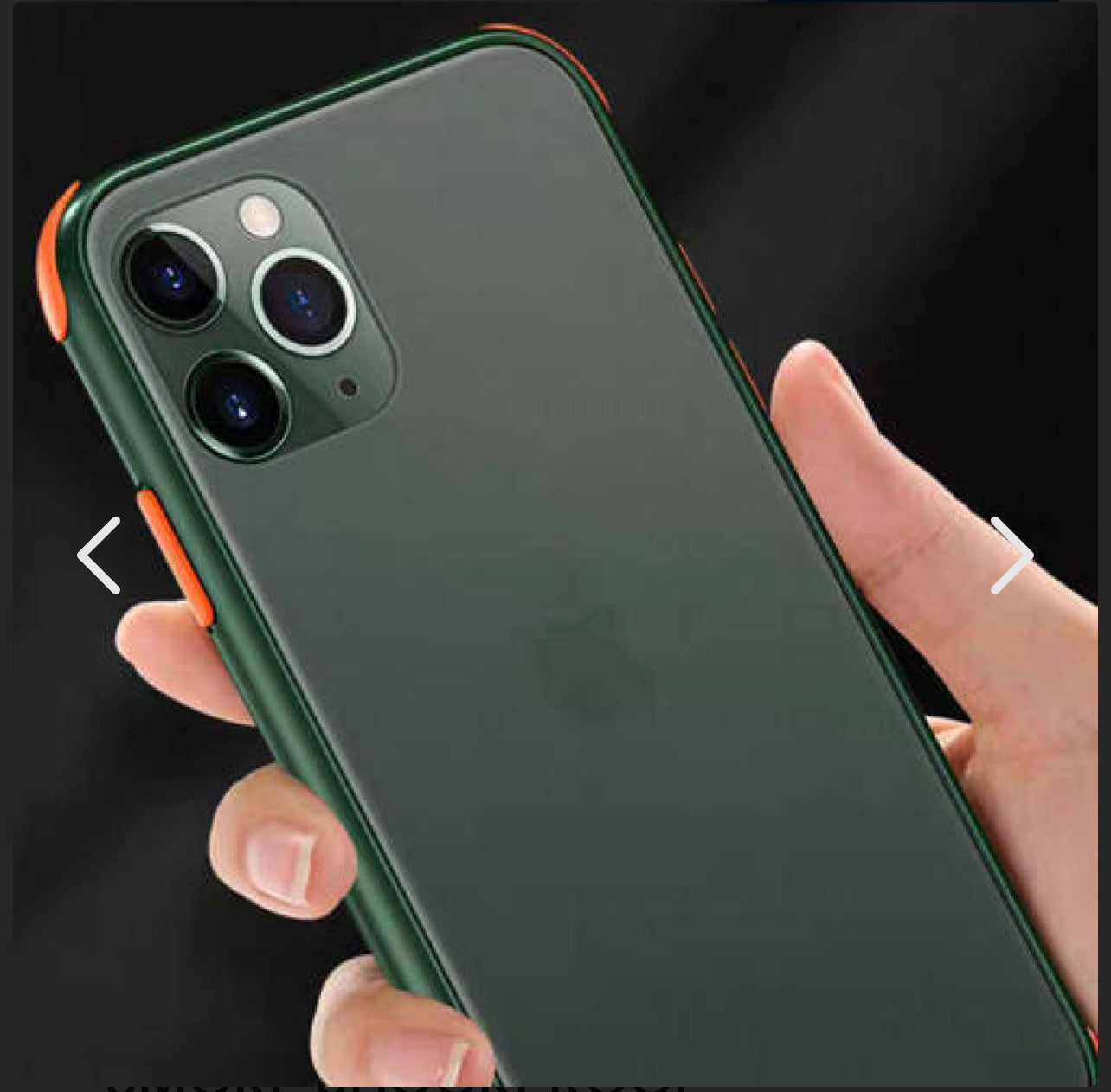 SMOKE SHOCKPROOF PROTECTIVE BACK COVER CASE FOR IPHONE SERIES