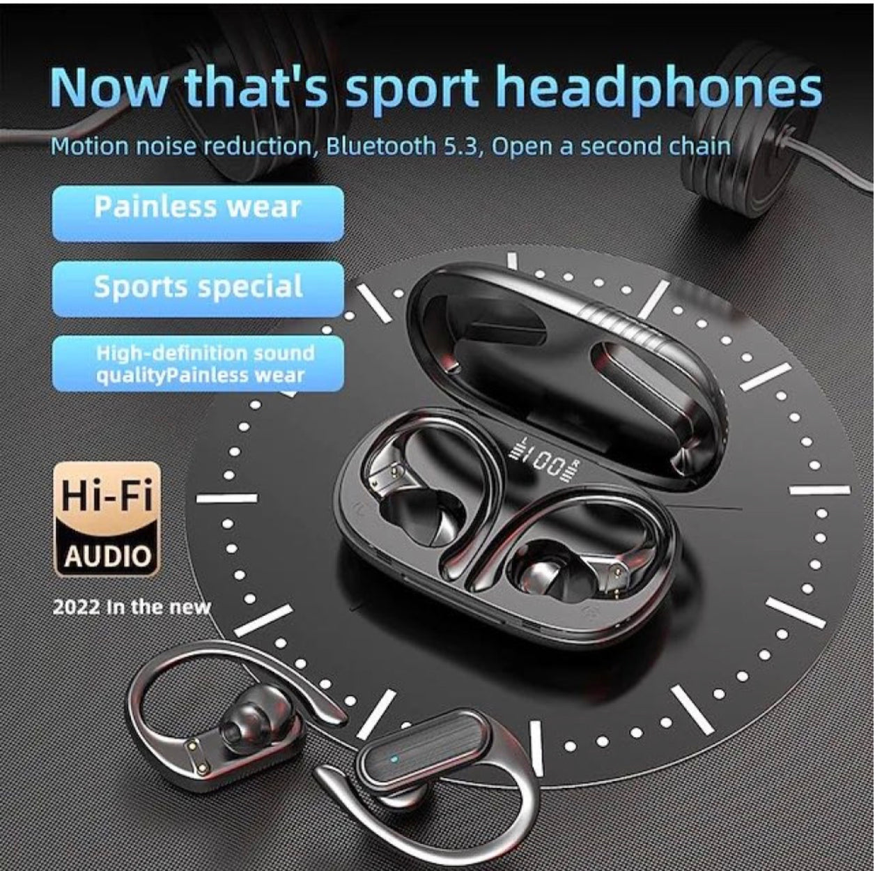 Wireless Bluetooth Earbuds (Popup Window)