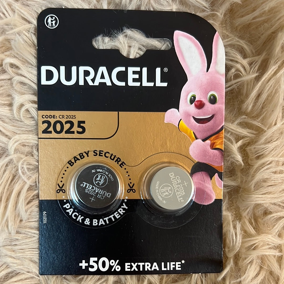 DURACELL DL/CR 2025 3V LITHIUM BATTERY