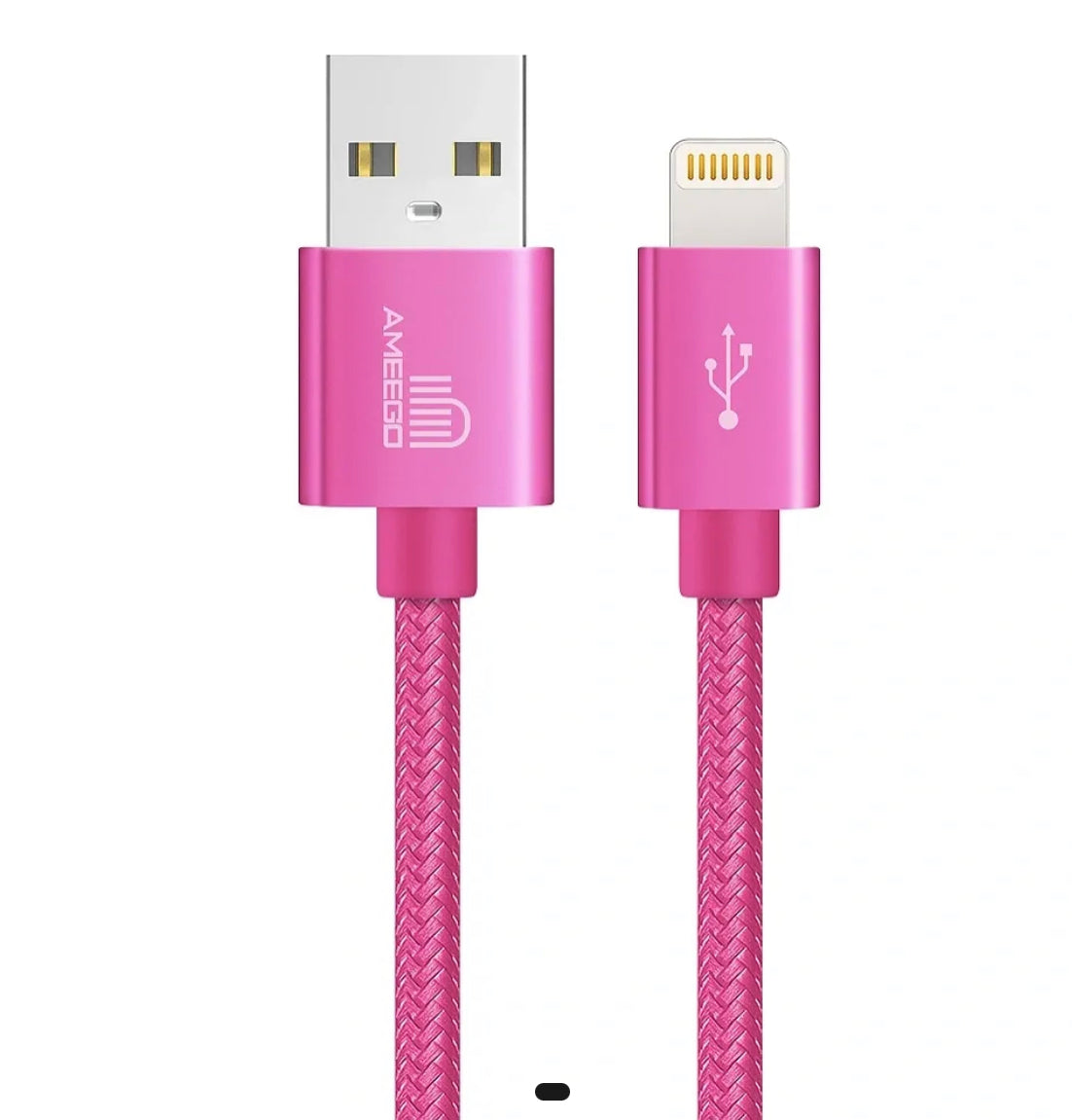 iPhone Charger Cables,Lightning Cable 4 Pcak (1M+2M) Purple&Pink iPhone Charging Cables Fast Nylon Braided iPhone Lead Sync &Charge Cable Compatible 13 Pro 13 12 11 Pro Max XS XR X 8 7 Plus 6S 5 SE