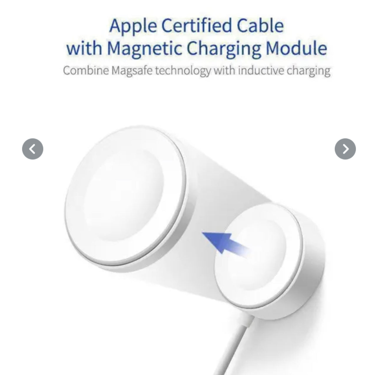 1 METRE MAGNETIC CHARGING CABLE FOR IWATCH