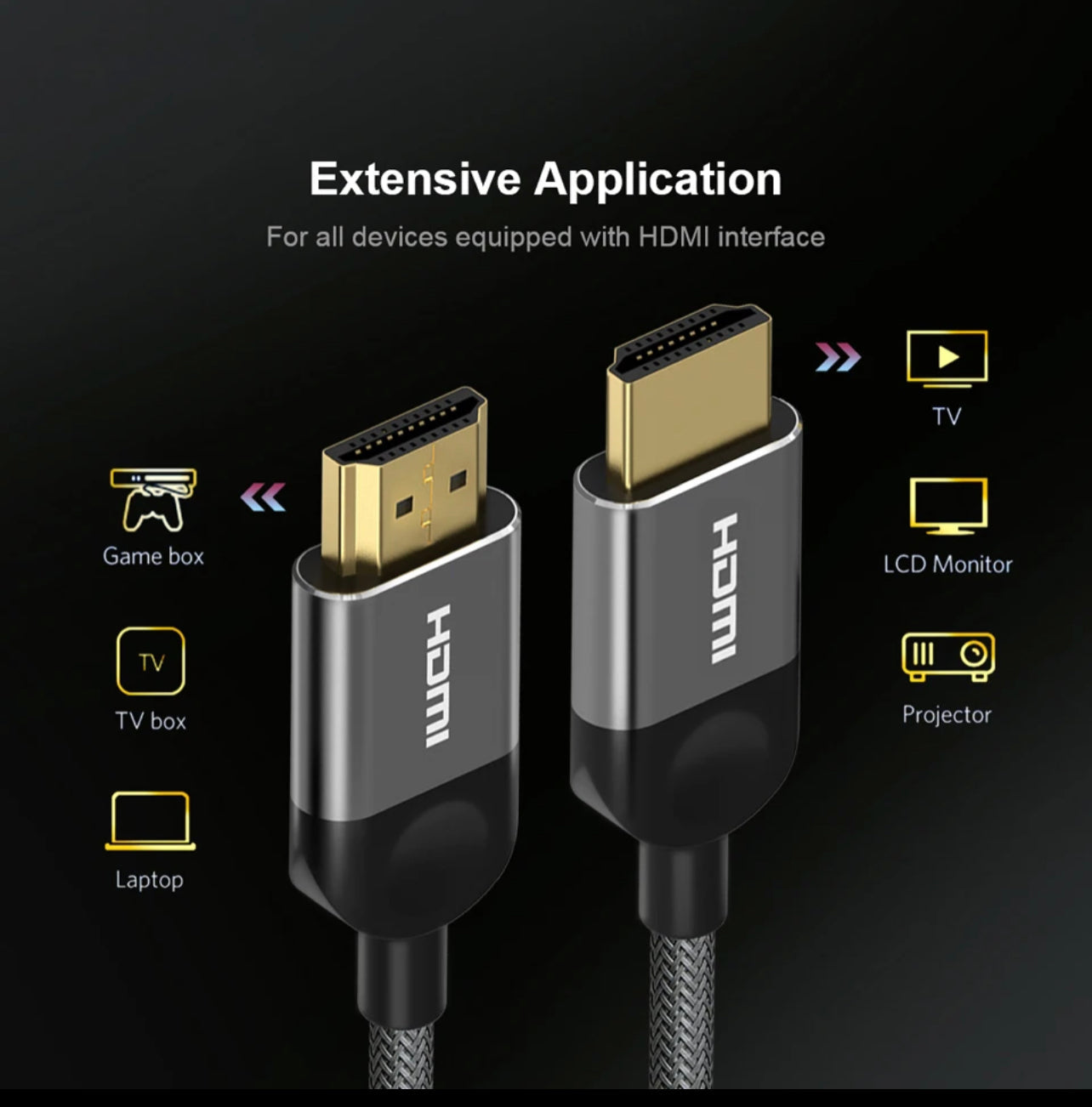 Cable HDMI TV 2.0V