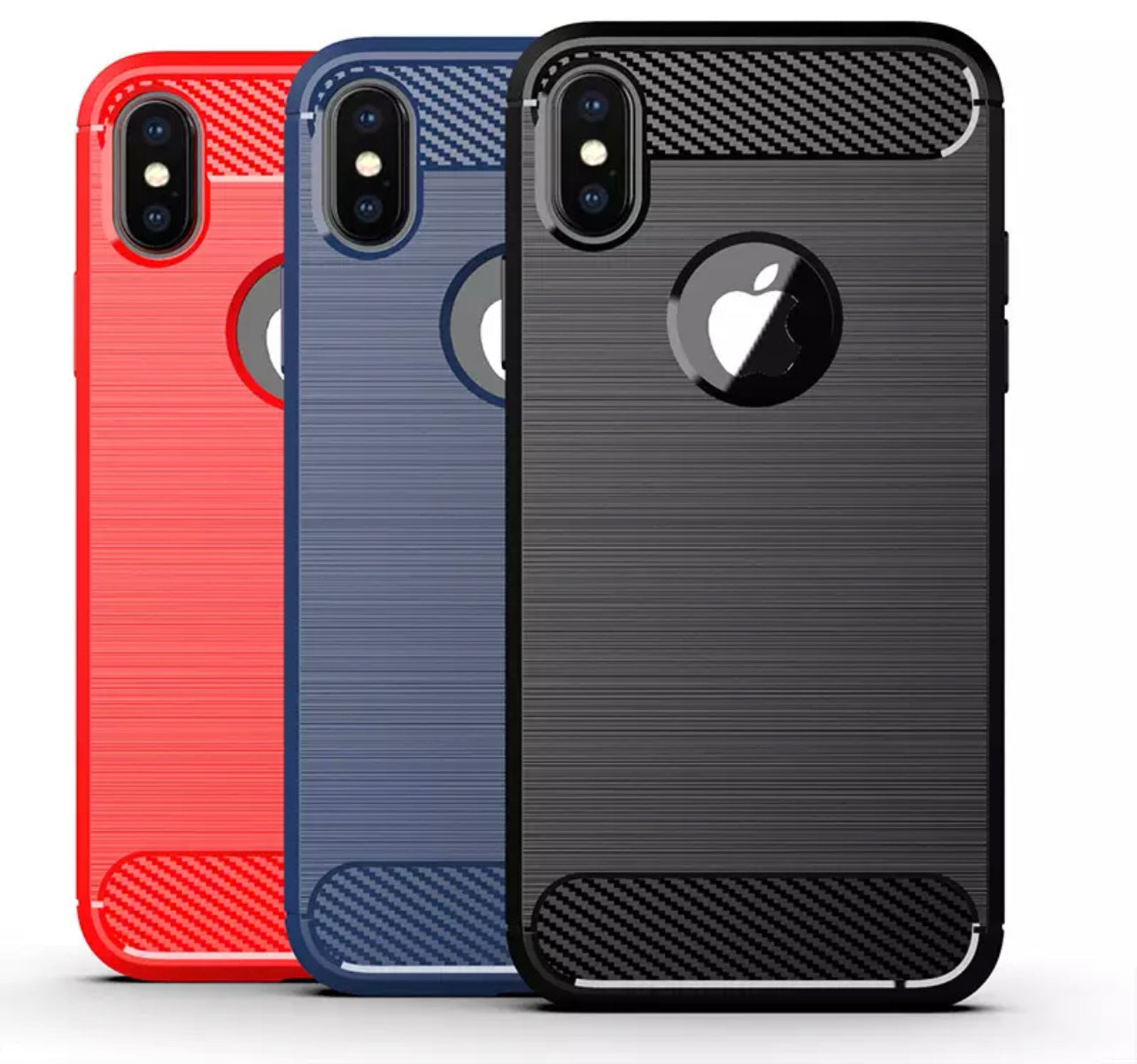 CARBON FIBER TEXTURE BACK COVER CASE FOR IPHONE