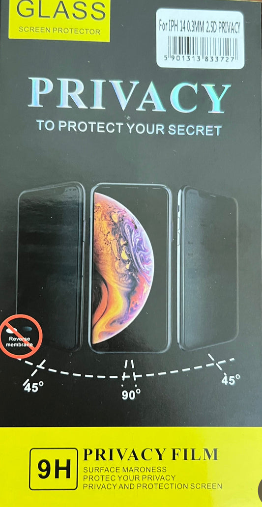 iPhone 14 screen protector privacy