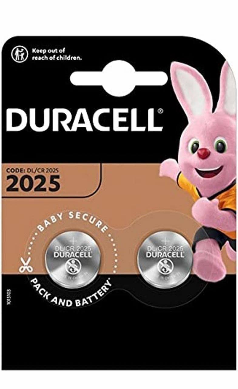 DURACELL DL/CR 2025 3V LITHIUM BATTERY