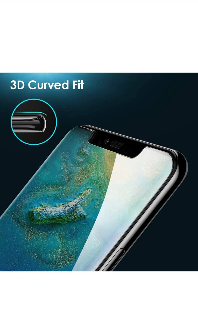 5D TEMPERED GLASS SCREEN PROTECTOR FOR HUAWEI MATE 20 PRO