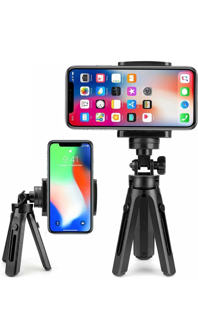 MINI TRIPOD SUPPORT HORIZONTAL MODE 360° ROTATABLE FOR SMART PHONES